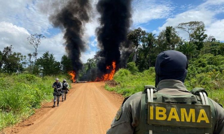 Ibama: Operações na TI Yanomami já destruíram 78 motores de garimpeiros apenas em 2024