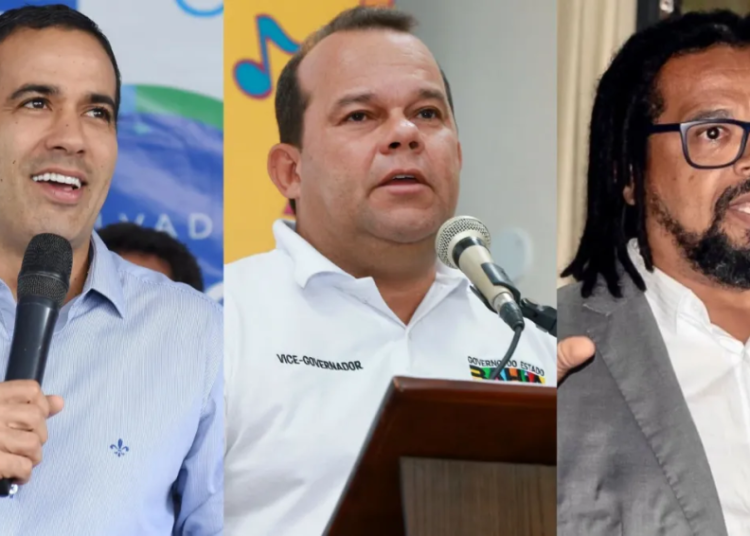 Segundo Pesquisa AtlasIntel, Bruno Reis tem 51,9%; Geraldo Júnior, 12%; e Kleber Rosa, 10% para a Prefeitura de Salvador