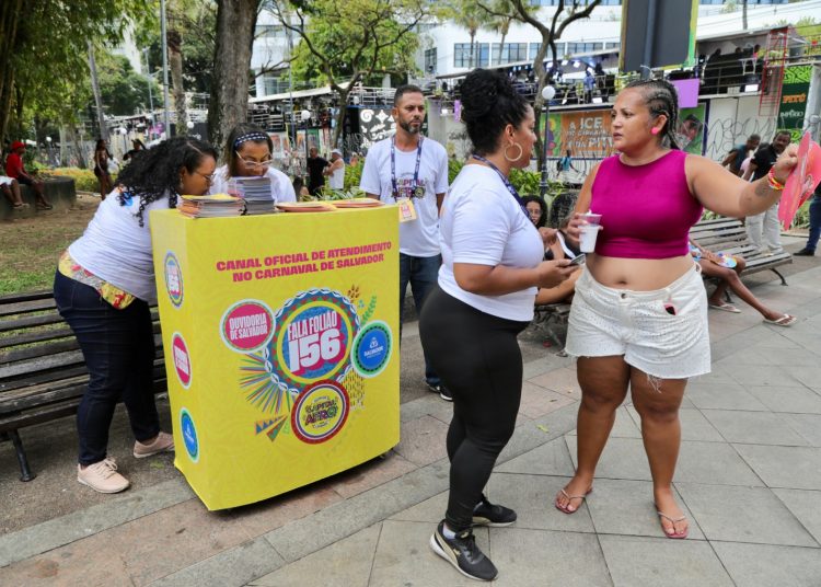 No Carnaval de Salvador, portal ‘Fala Folião’ atenderá público durante 24h