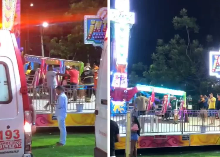 Sedur interdita parque de diversões instalado no Campo da Pronaica