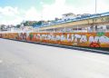 Arte em movimento: BRT recebe intervenção artística feita em homenagem a Salvador