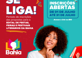 Governo do Estado: inscrições para o edital de apoio a Festas, Feiras e Festivais Literários estão abertas