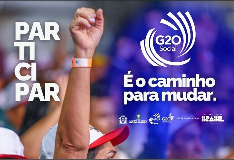 Participação Popular: Encontro preparatório da Cúpula Social do G20 tem mais de dois mil inscritos