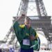 París 2024: : Rebeca repete prata de Tóquio no individual geral e Caio chega ao pódio da marcha na quarta tentativa