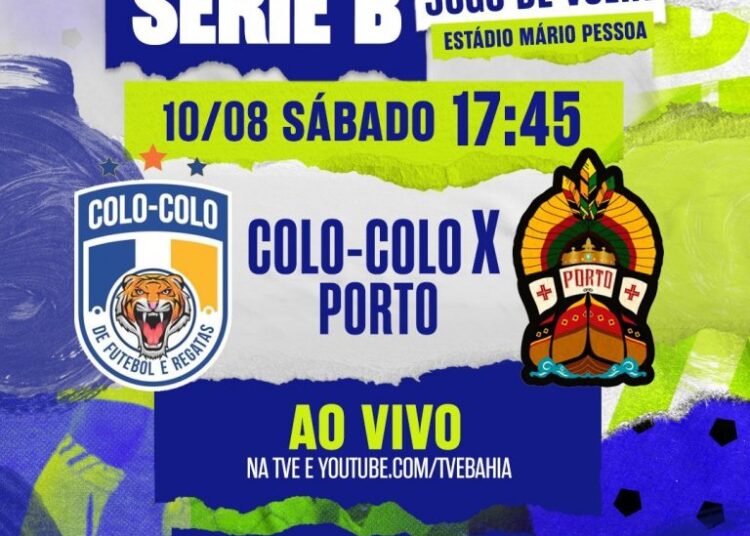 Campeonato Baiano: Colo Colo e Porto decidem o Baianão Série B neste sábado (11), na TVE