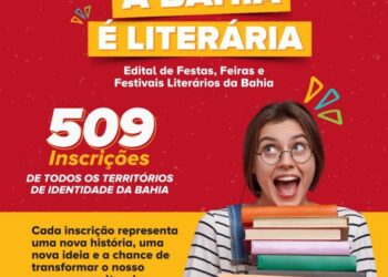 Bahia Literária: edital registra mais de 500 inscrições dos 27 territórios de identidade