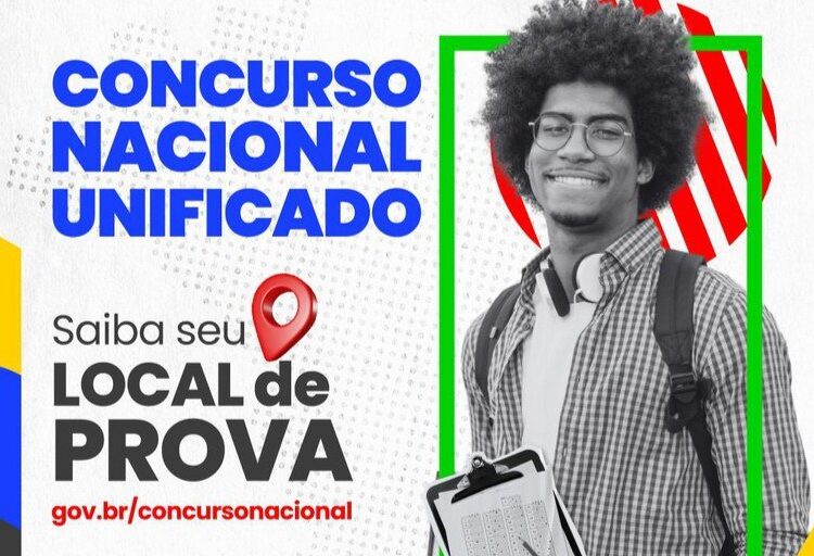 Concurso: A partir de hoje, candidatos do Concurso Nacional podem conferir local de prova