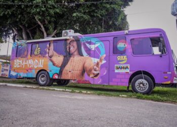 SPM leva Unidade Móvel e campanha contra violência de gênero para Brotas de Macaúbas e Santo Estevão