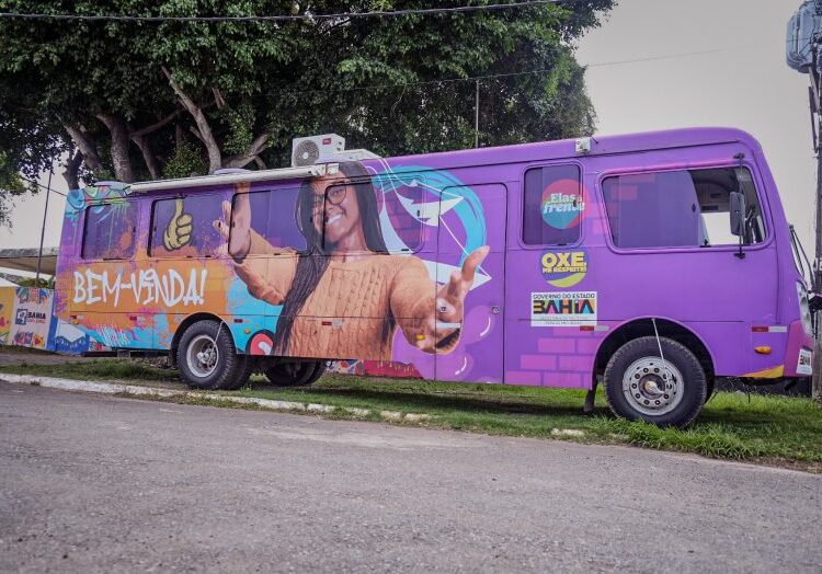 SPM leva Unidade Móvel e campanha contra violência de gênero para Brotas de Macaúbas e Santo Estevão