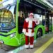 Prefeitura de Salvador realiza ação especial de Natal com Papai Noel no BRT