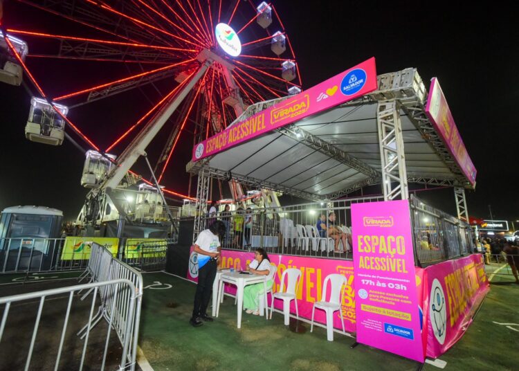 Inclusão e Acessibilidade: Camarote Acessível do Festival Virada já recebeu quase 100 pessoas em dois dias de festa