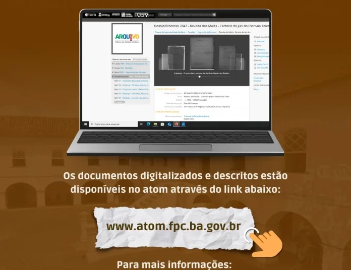 Memória: Arquivo Público da Bahia preserva documentos da Revolta dos Malês