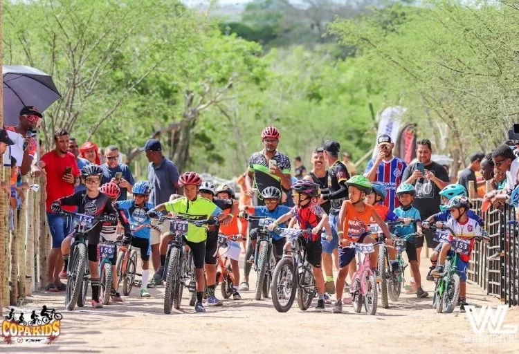 Feira de Santana: Futuro do ciclismo do estado disputa Copa Kids XCO