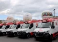 Atendimento em saúde: Bahia recebe mais 80 ambulâncias do Samu para cobertura em 73 cidades