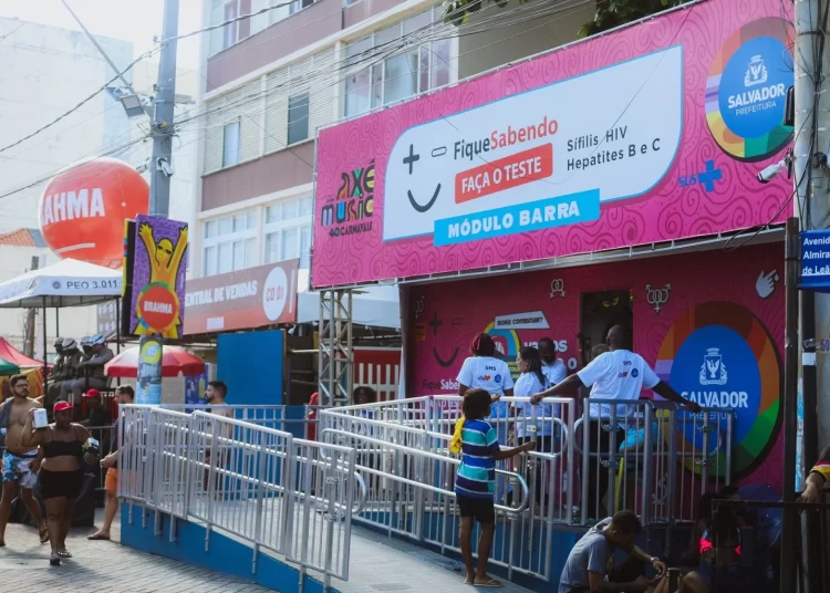 Saúde no Carnaval: Foliões podem realizar testagem para HIV, Sífilis e Hepatites