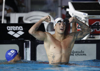 Gui Caribé faz record no Troféu Maria Lenk e se torna tricampeão