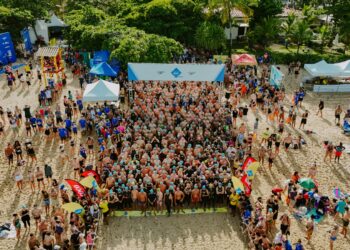 Águas Abertas: Circuito Mares estreia prova noturna na terceira etapa no litoral norte de São Paulo