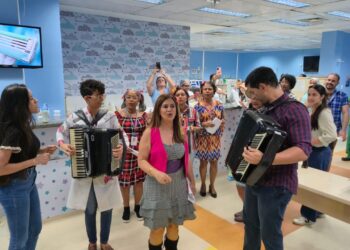 Música e cuidado no Hospital Roberto Santos