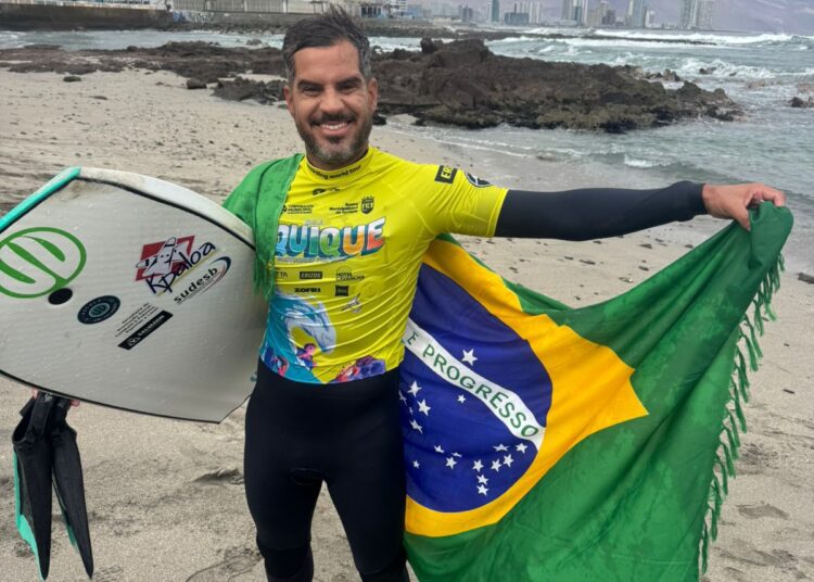 Competições esportivas: Baiano assume liderança do ranking mundial de bodyboarding após competição no Chile