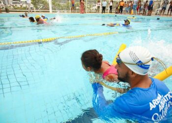 Aulas de hidroginástica e natação na Arena Aquática Salvador terão inscrições abertas nesta terça (10)