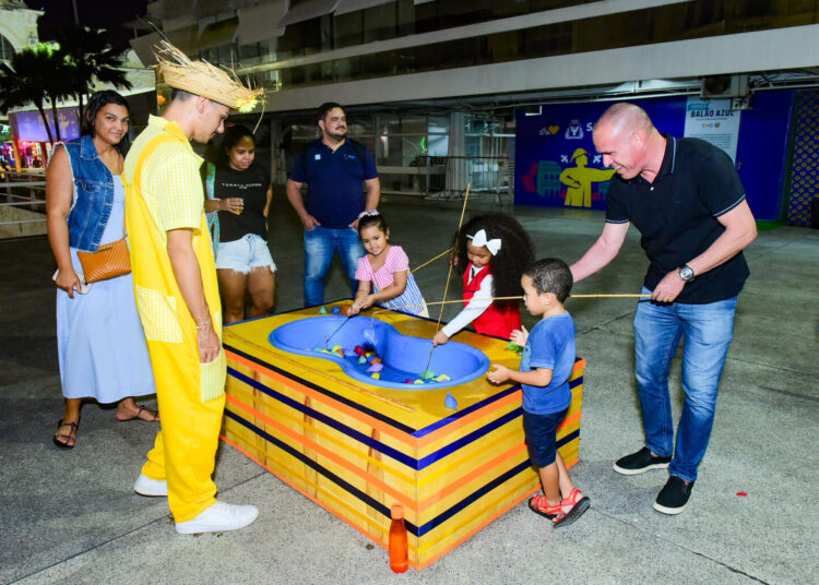 Prefs Salvador promove brincadeiras típicas infantis no Arraiá 2025