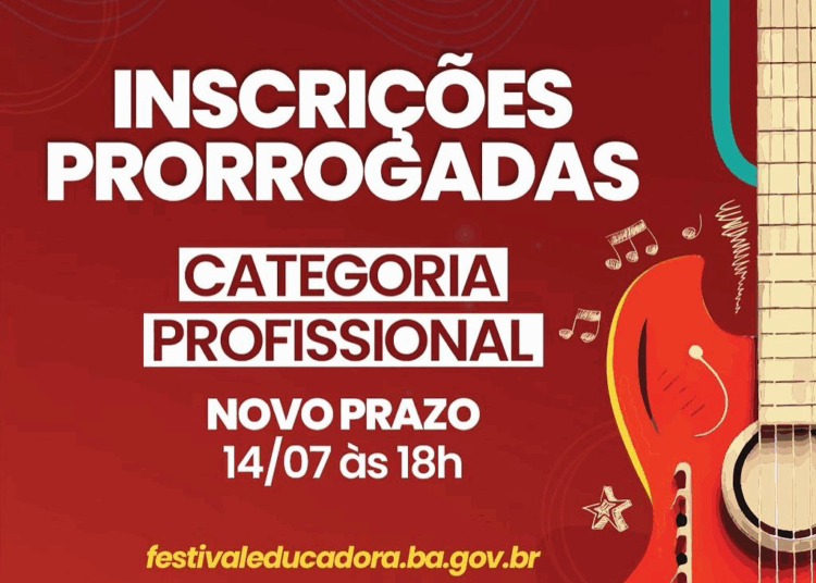 Atenção: Festival de Música da Educadora FM tem inscrições prorrogadas
