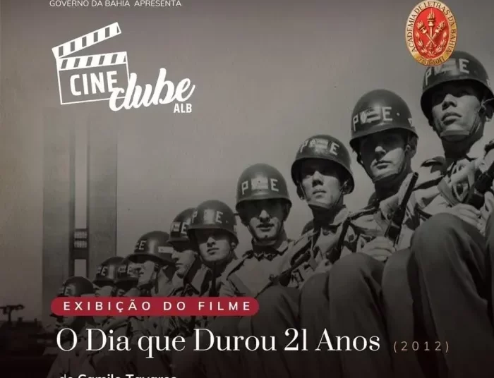 Memória: Cineclube ALB exibe documentário ‘O dia que durou 21 anos’