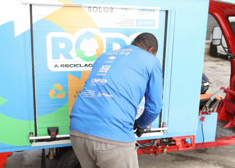 Meio Ambiente: Projeto Roda completa um mês com mais de 8 mil kg de recicláveis recolhidos porta a porta no Centro Histórico