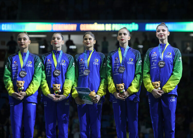 Competições Esportivas: Brasil conquista duas medalhas inéditas no Mundial de Ginástica Rítmica