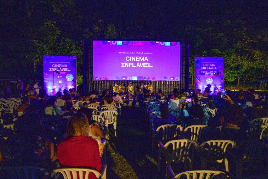 Fique sabendo: Cinema Inflável segue com sessões gratuitas até este domingo (16) no Parque da Cidade