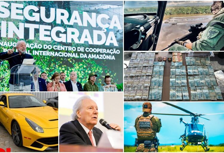 Balanço: Brasil intensifica cerco ao crime organizado com foco na descapitalização de facções e repressão em fronteiras