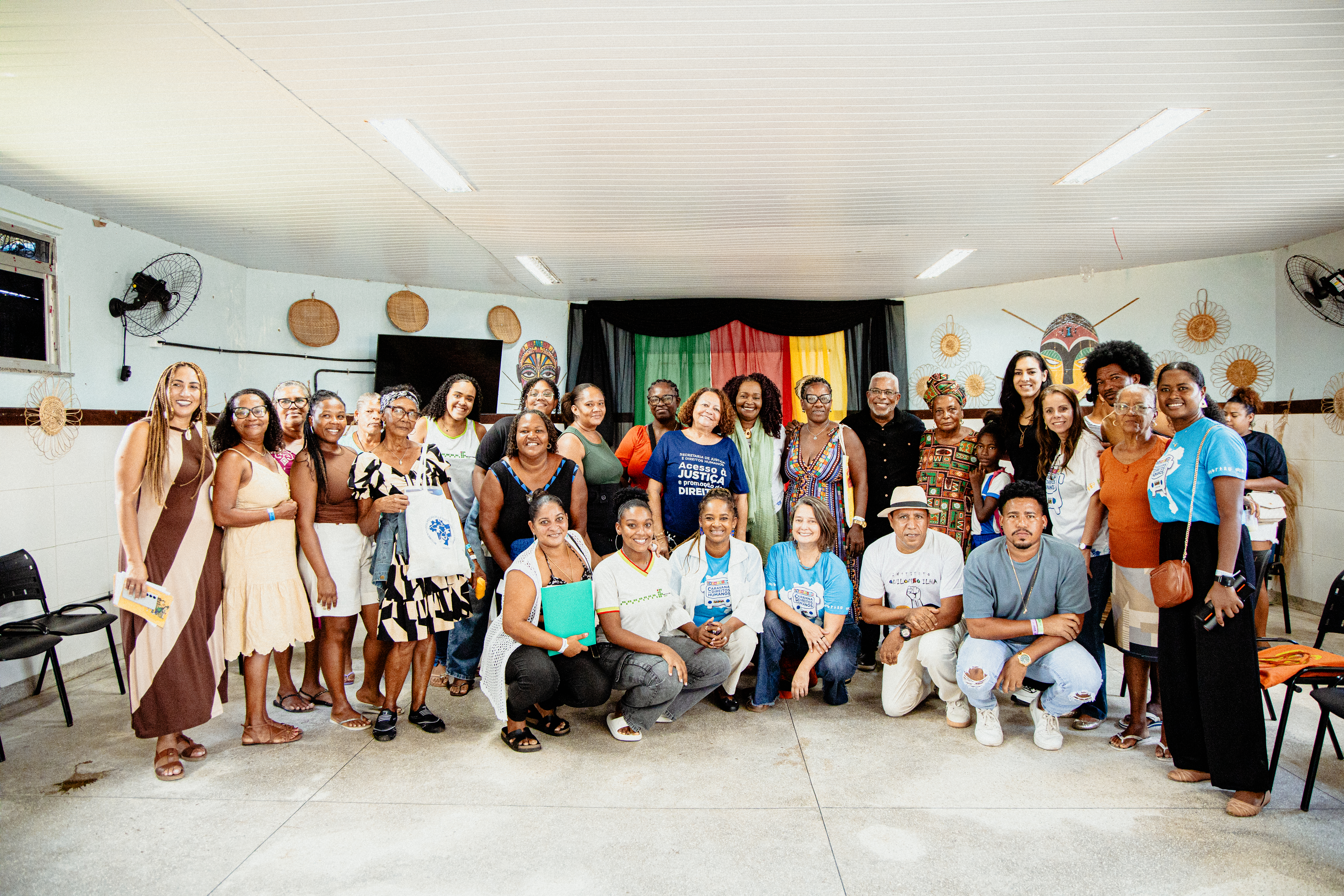 Acesso e Direito: Caravana de Direitos Humanos leva “Registre-se!” para comunidades quilombolas na Ilha de Maré