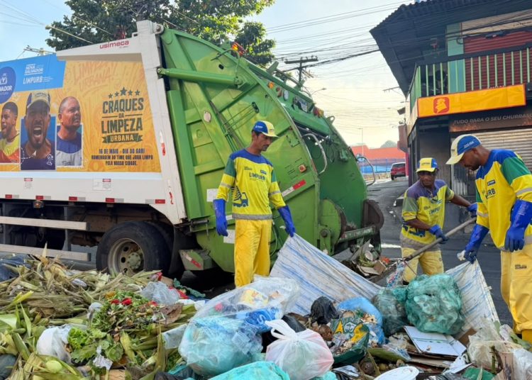 Serviços da Limpurb são normalizados e limpeza urbana ganha reforço após paralisação