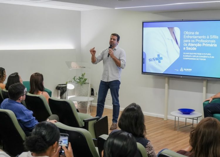 Oficina capacita profissionais da Atenção Primária para o enfrentamento da sífilis em Salvador