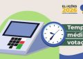 Eleições 2026: eleitor baiano deverá levar, em média, pouco mais de dois minutos para votar