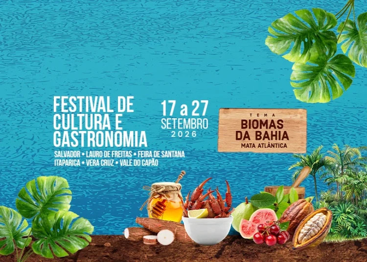 Tempero Bahia 2026 leva circuito gastronômico a Salvador, Chapada e outros destinos do estado