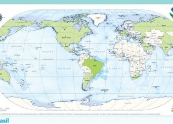 IBGE libera acesso aos mapas-múndi do Brasil
